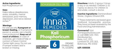 Kali Phosphoricum (Rats0015 Kali Phosphoricum)